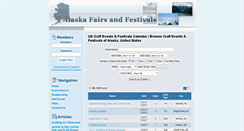 Desktop Screenshot of alaskafairsandfestivals.com